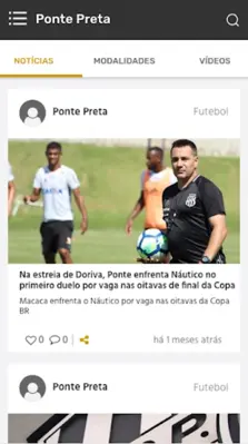 Ponte Preta android App screenshot 0