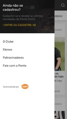 Ponte Preta android App screenshot 1